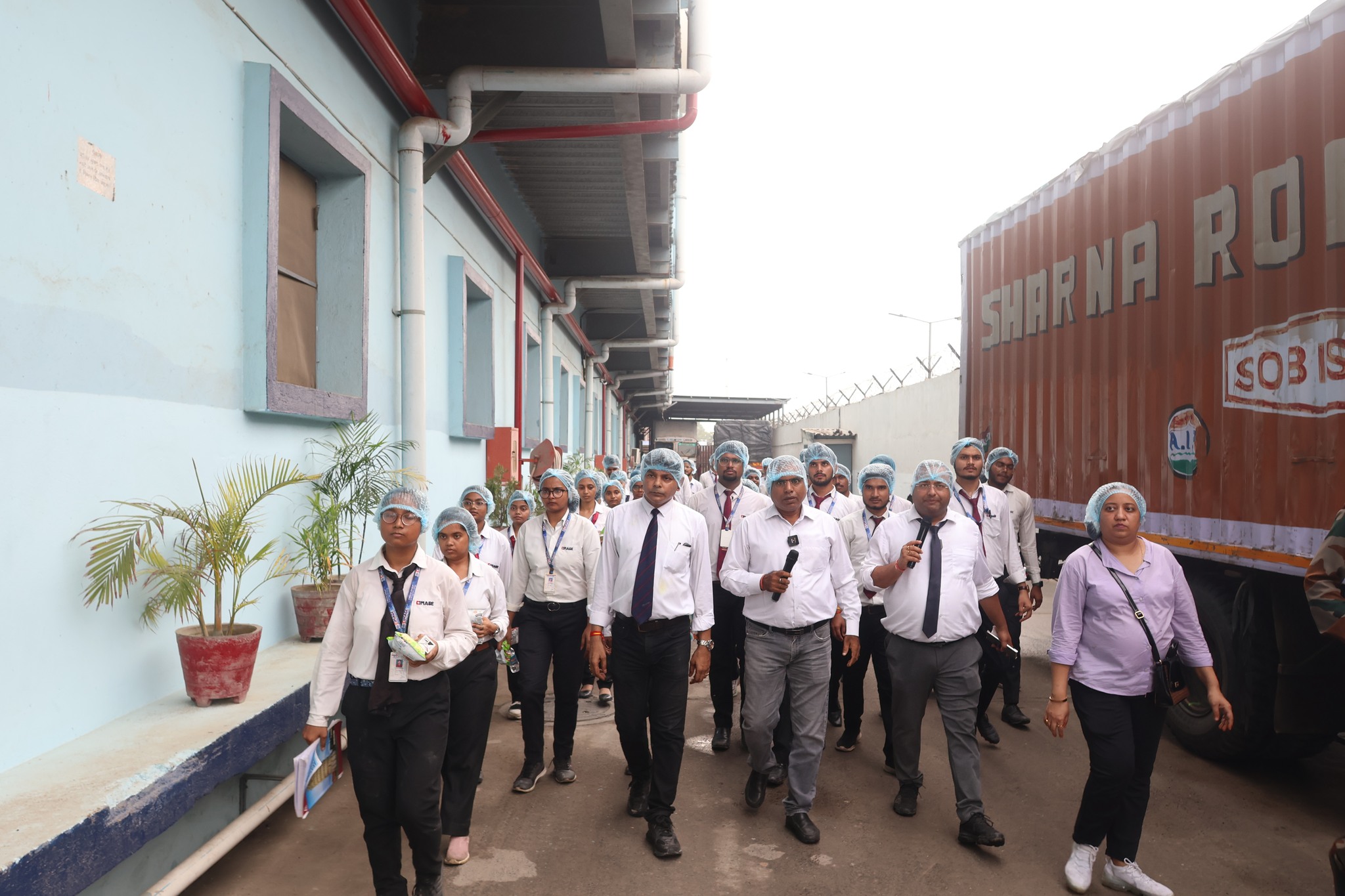 CIMAGE Students Gain Real-World Experience at Sona Biscuits Ltd (Sobisco) During Industrial Visit to Hajipur