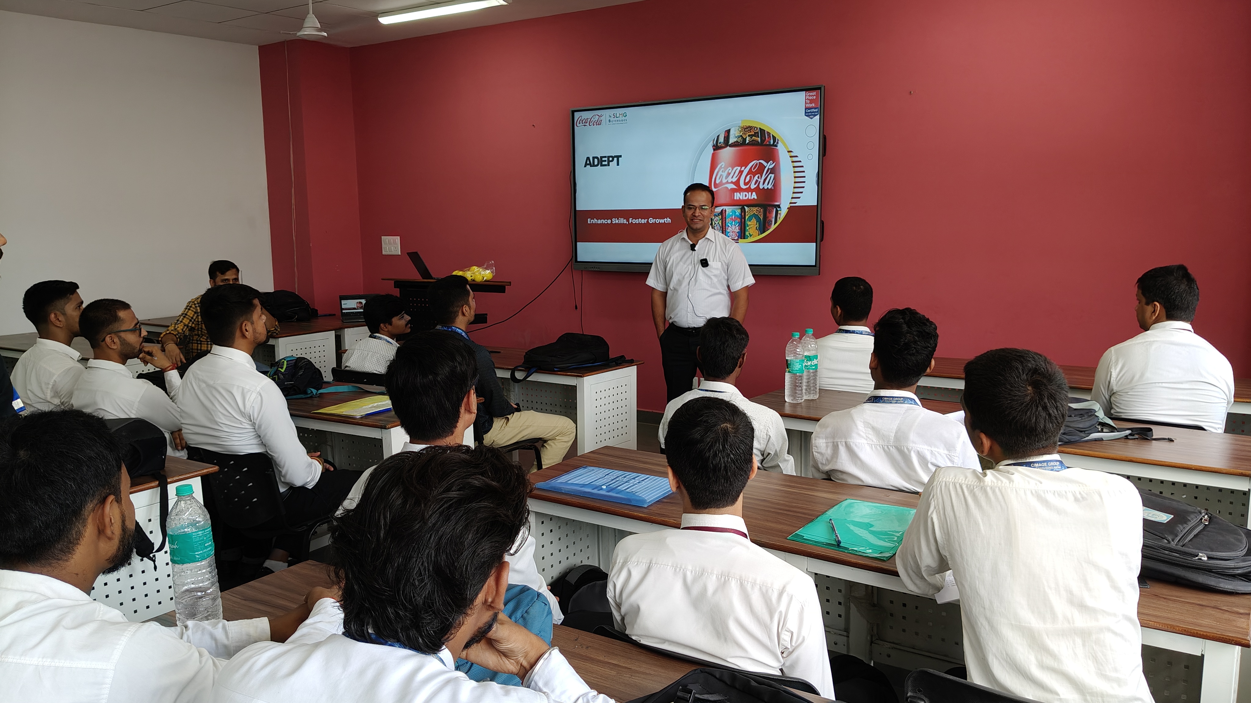 Coca-Cola Successfully Conducts Campus Placement Drive at CIMAGE College, Patna for MBA & PGDM Students