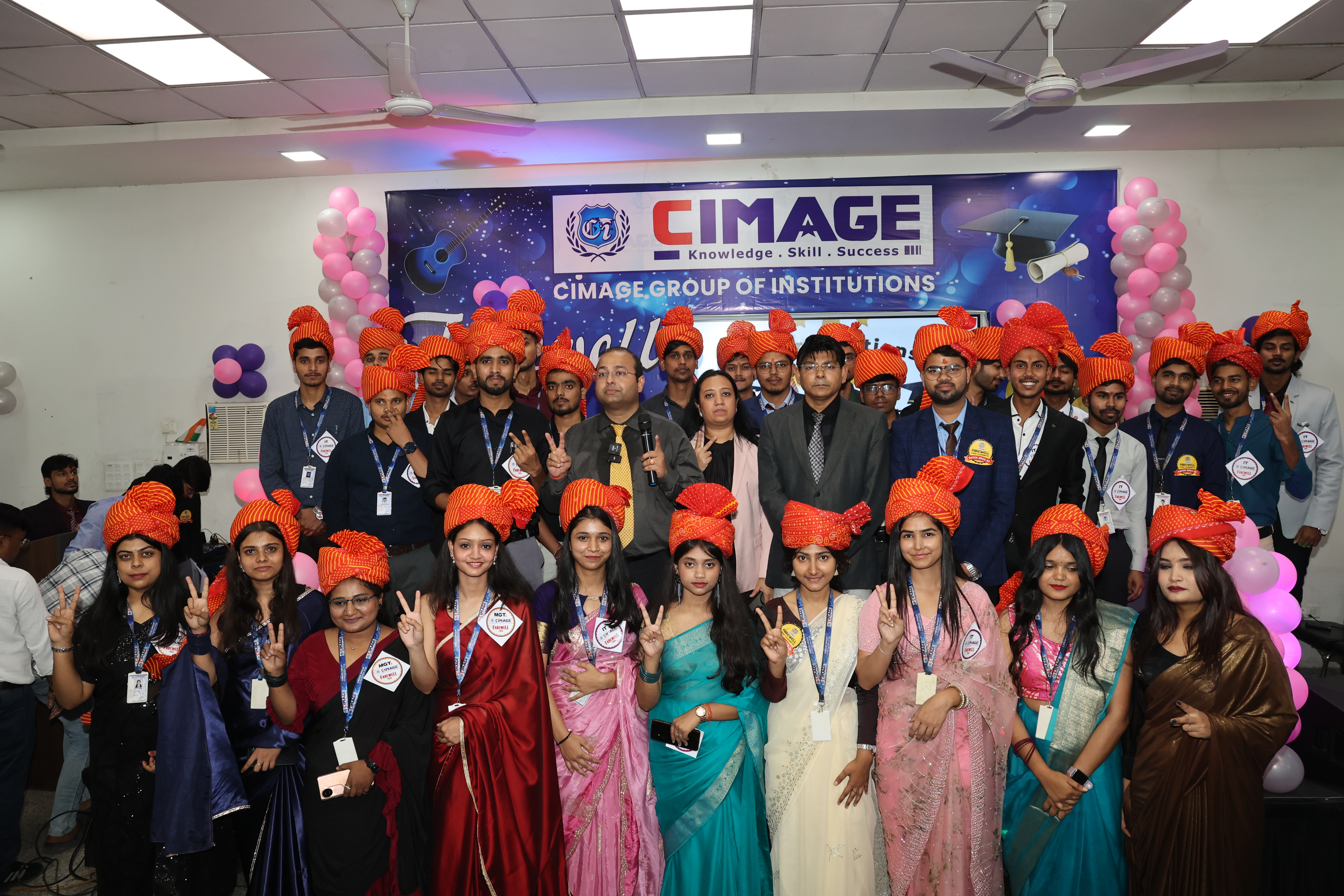 A Heartfelt Goodbye: CIMAGE College Patna Bids Farewell to Its Final Year IT and Management Students