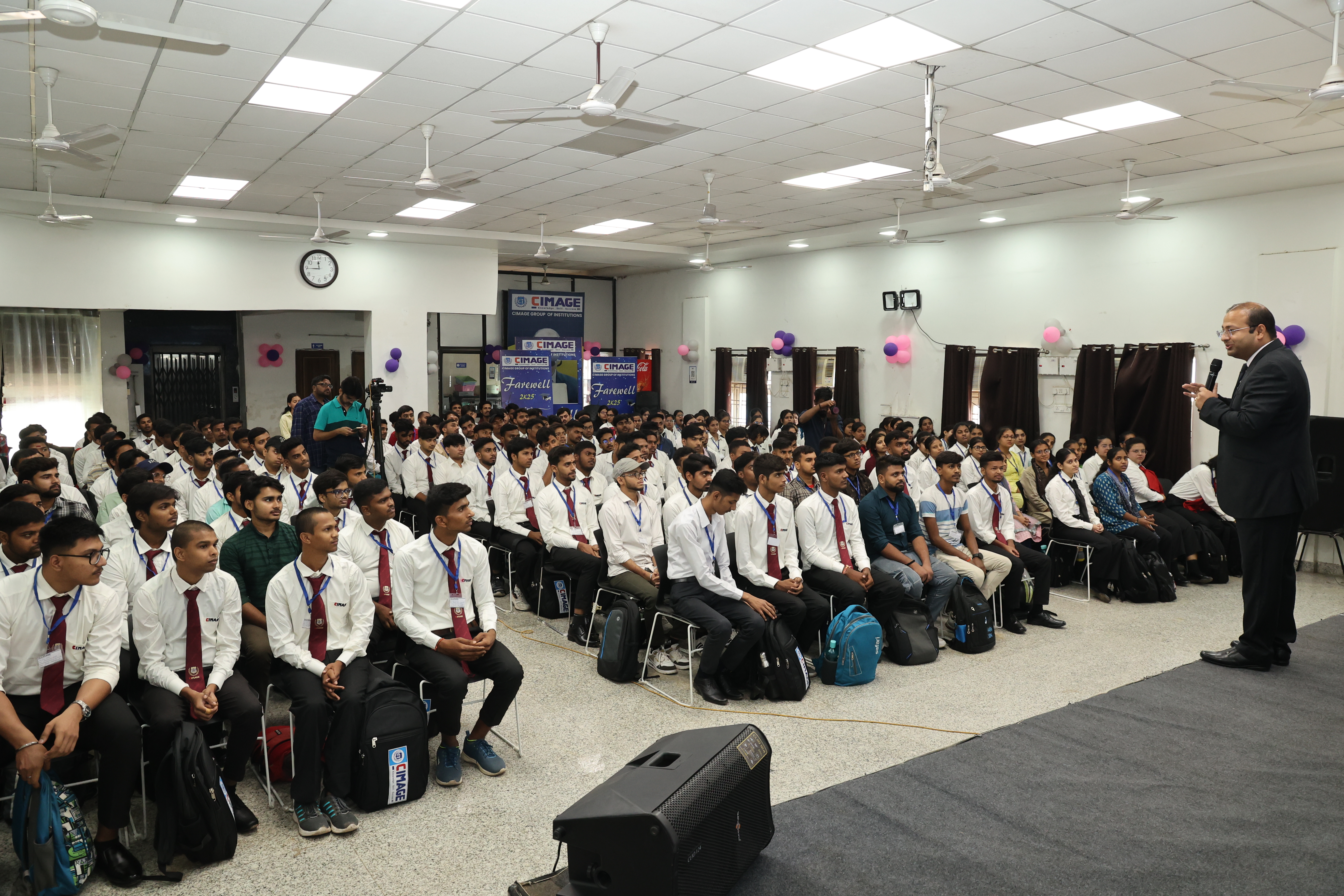 Induction Day 2025 at CIMAGE: A New Beginning with Fresh Energy