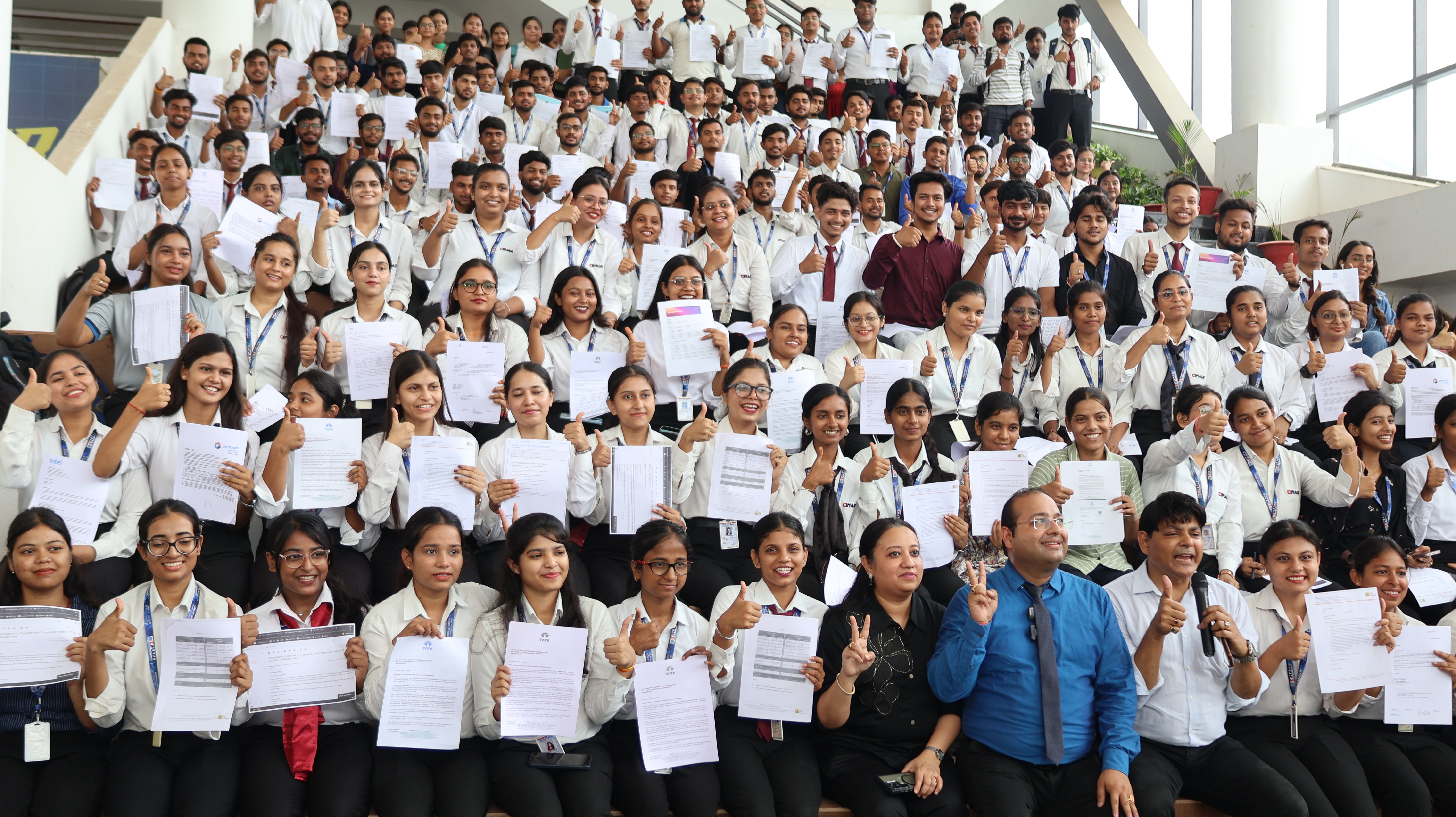 CIMAGE Patna Lights Up with Joy as 317 Students Get Placed in TCS