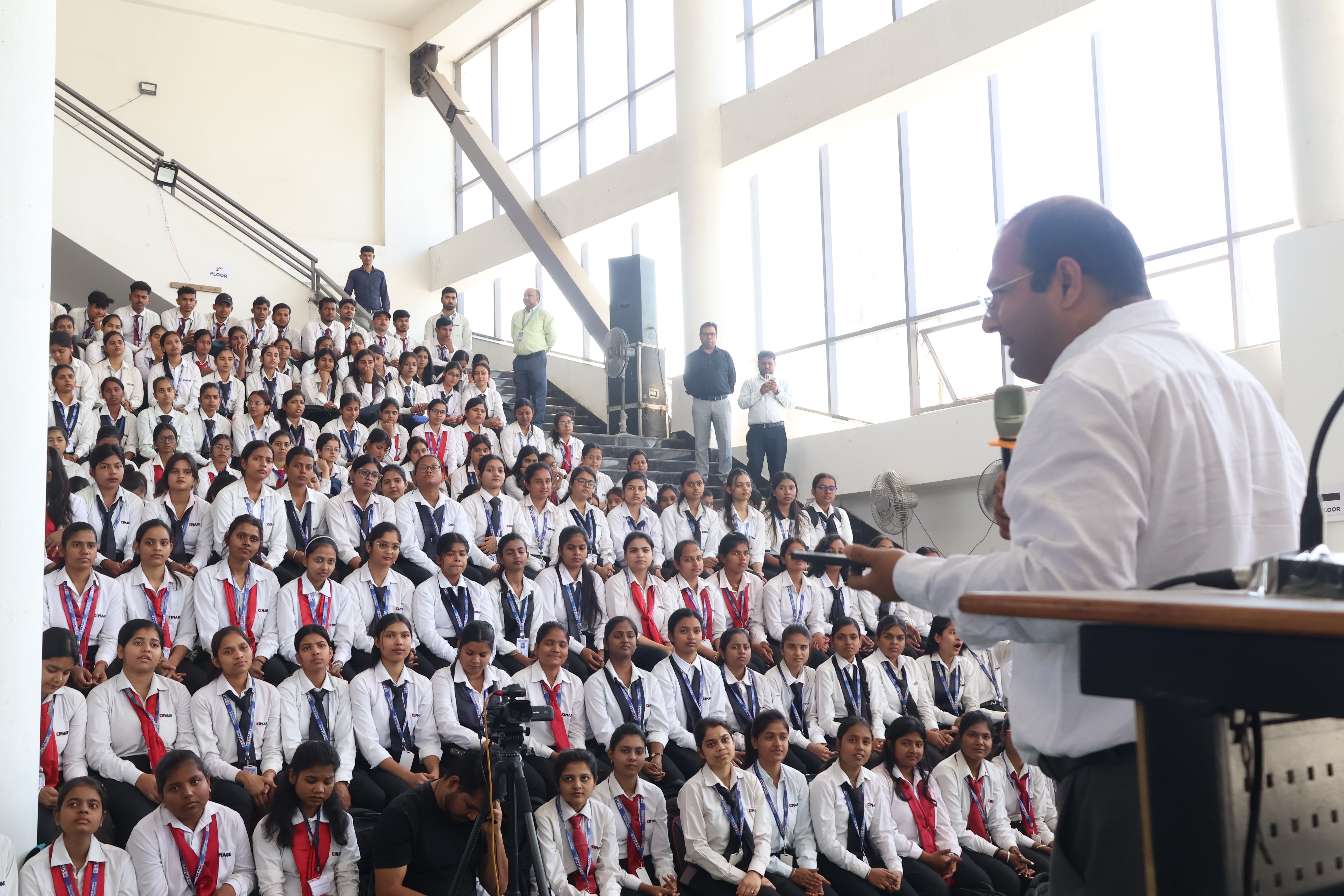 CIMAGE Hosts Inspiro 2025 Annual Event: Dr. Neeraj Agarwal Inspires Students to Focus on Their Future